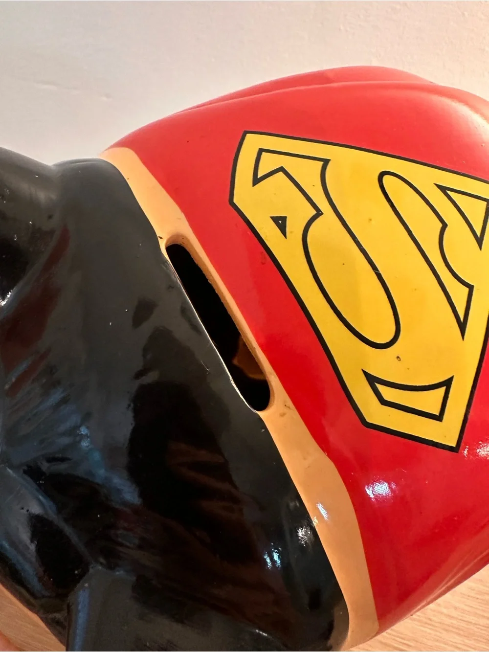 DC Comics Superman Ceramic Piggy Bank Large Superhero Coin Bank